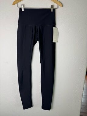 Y2K Shine Tight High Rise Lululemon Black Pants NWT Adjustable Rise